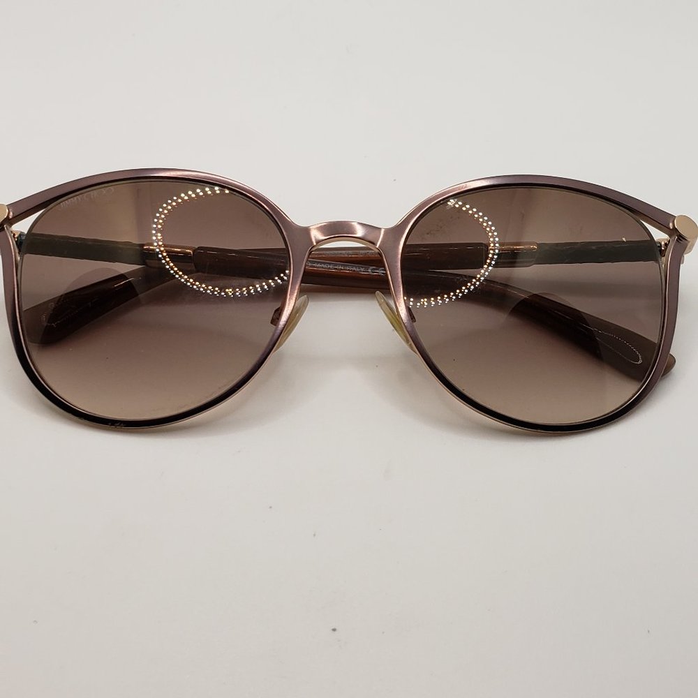 Jimmy Choo Neiza 54MM Round Sunglasses
